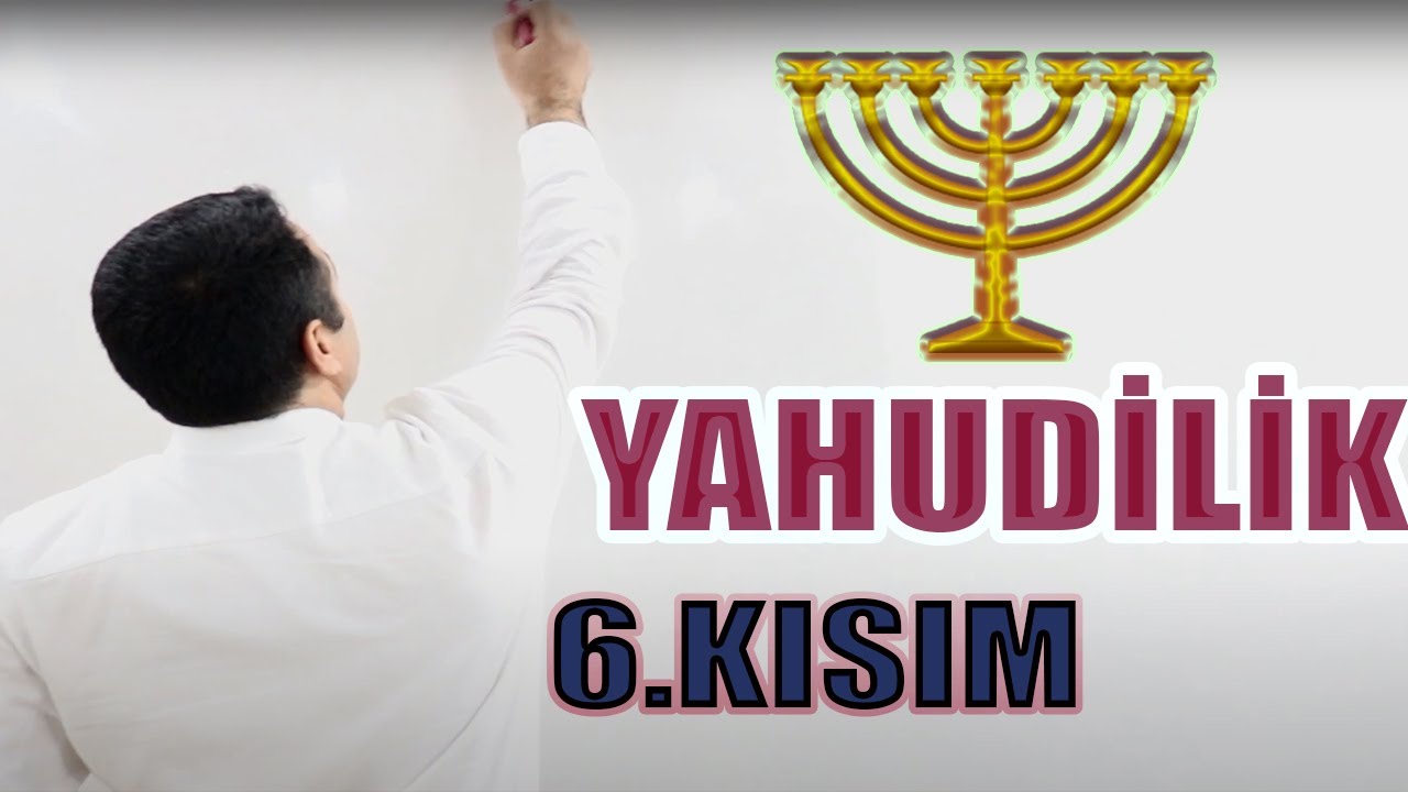 #EvdeKal DİNLER TARİHİ 16 - {6 - YAHUDİLİK} - [MEB-DHBT DİKAB MBSTS İHL-DİYANET] - JUDAISM
