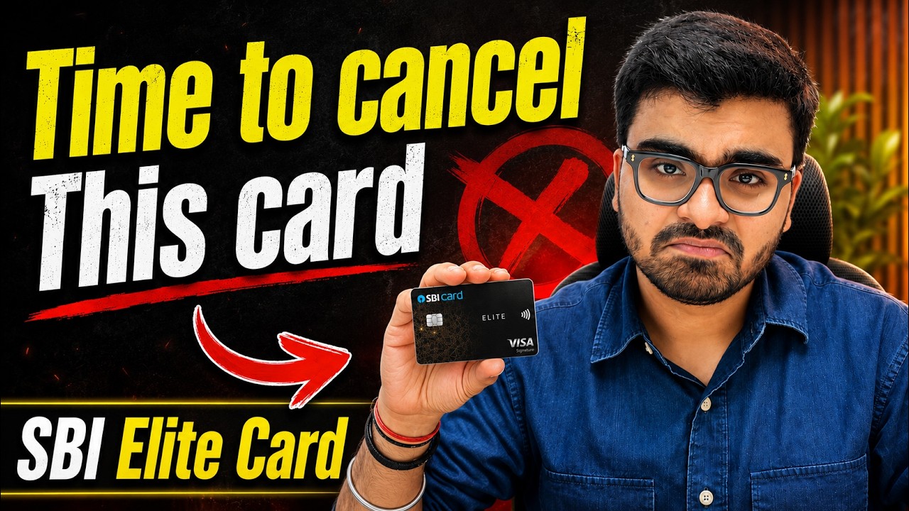 Why I&rsquo;m Closing My SBI Elite Credit Card In 2026? Don't Apply Until You Watch This!