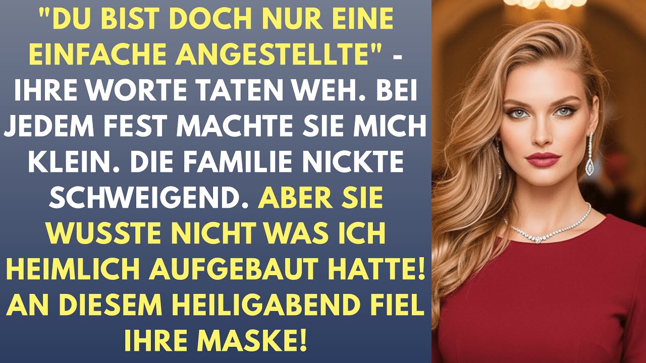 Schwägerin lachte über meinen Job 5 Jahre lang vor allen - bis ich an Weihnachten endlich zeigte...