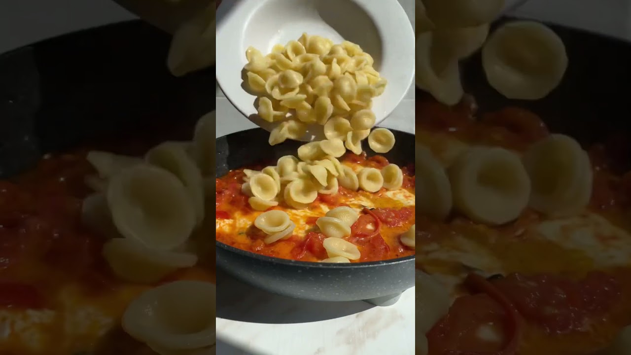 One Pan Orecchiette Pasta | mykhailaeats