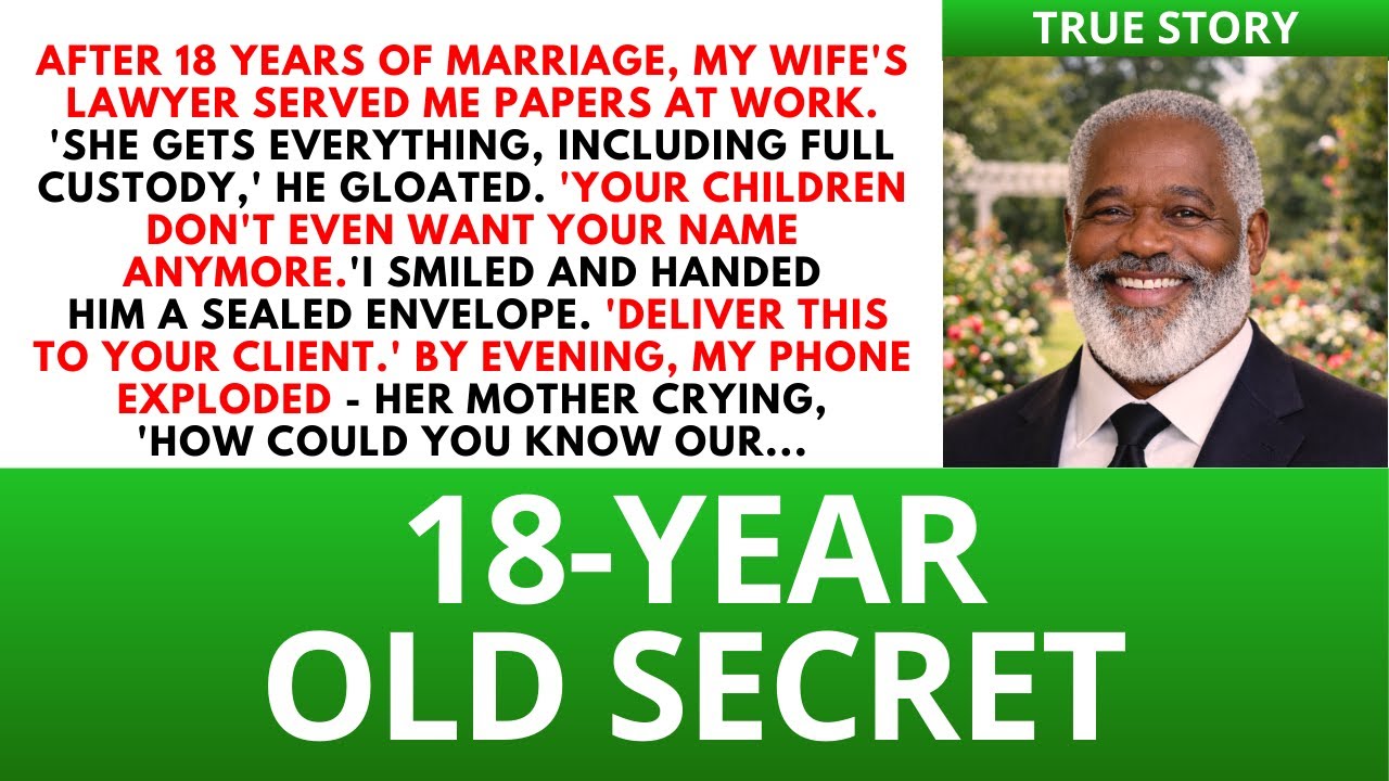 My Wife's Lawyer Served Me File at Work—I Handed Him an Envelope That Destroyed Her Case In Court.