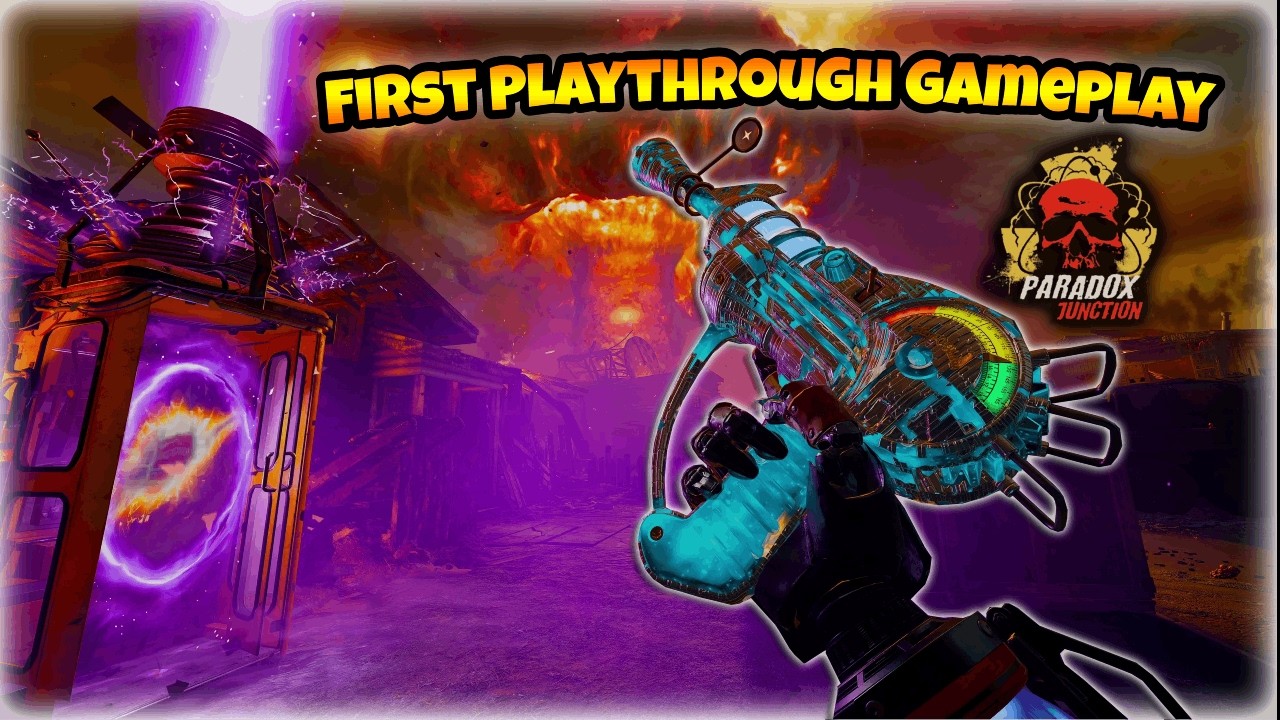 🔥 Paradox Junction First Playthrough Gameplay (No Commentary) | BO7 Zombies Season 2 Reloaded 🧟