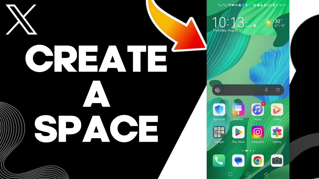 How To Create A Space On X Twitter App