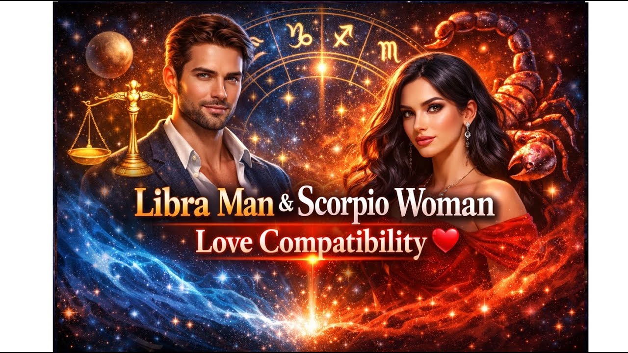 Libra Man & Scorpio Woman ❤️ Love Compatibility | Passion, Power & Destiny Revealed