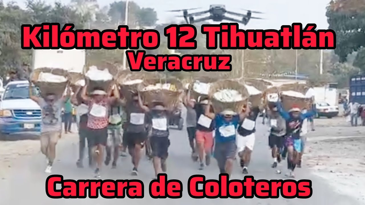 carrera de Coloteros en la localidad de kilómetro 12 (Nuevo Progreso), Tihuatlán, Veracruz. 21/02/26