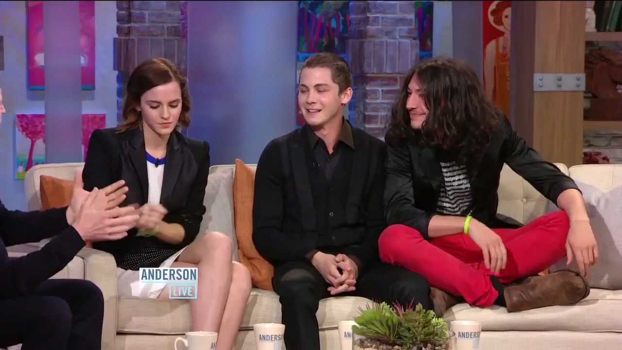 Logan Lerman on 'Anderson Live': Part 1