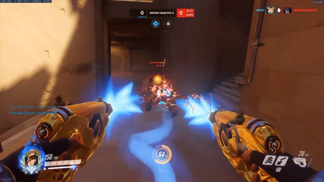 Overwatch Kabaji Showing His Sick Tracer Gameplay Mechanics