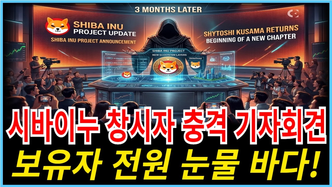 [시바이누 코인 ] 시바이누 코인 창시자의 기습 발표입니다. 대폭등 얼마 남지 않았습니다. 이 소식 독점으로 전해드리겠습니다. #시바이누코인 #시바이누전망 #시바이누코인실시간