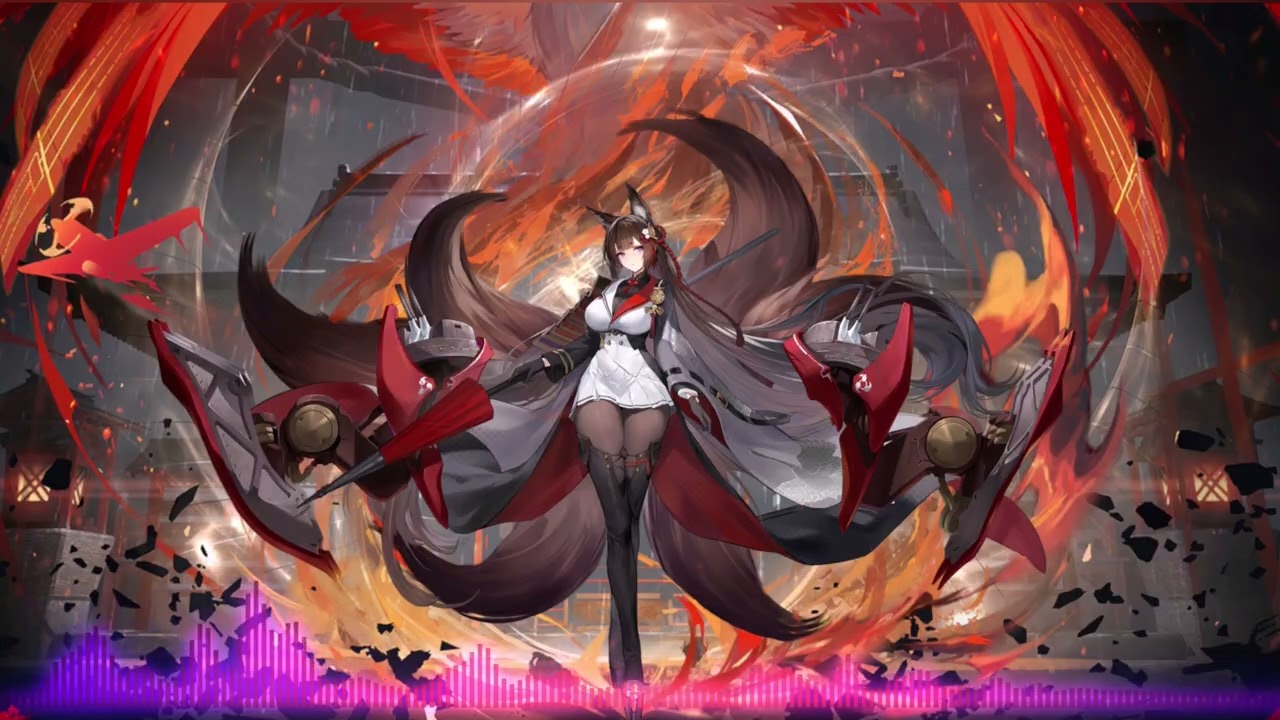 Azur Lane Character Epic Cover : Amagi's Howling Soul