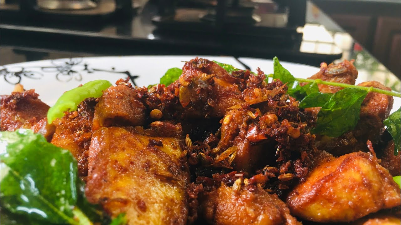വിഴിഞ്ഞം സ്റ്റൈൽ ചിക്കൻ ഫ്രൈ (Vizhinjam Style Chicken Fry)