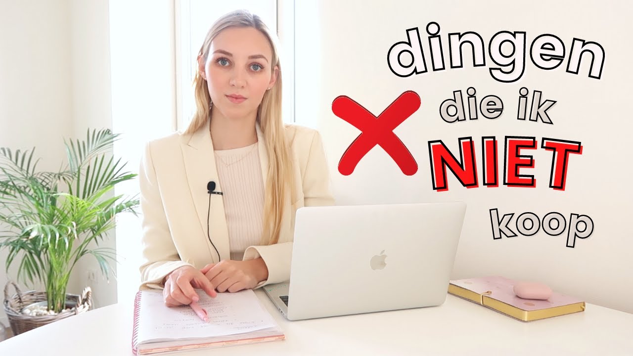 DINGEN DIE IK NIET MEER KOOP | GELD BESPAREN in 2021 | Julia Verbij