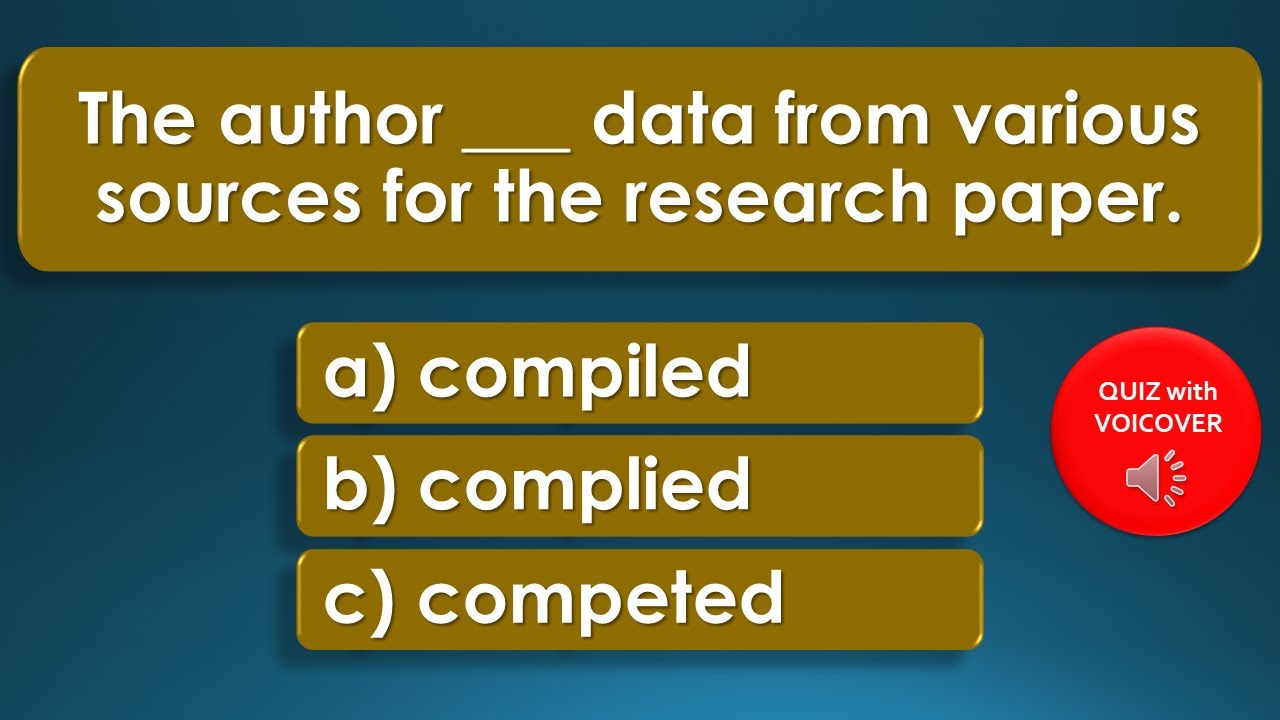 English Verbs | Advanced (C1) Level | English Vocabulary