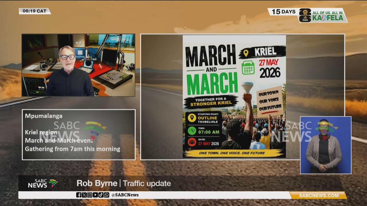 Traffic Update | 27 May 2026