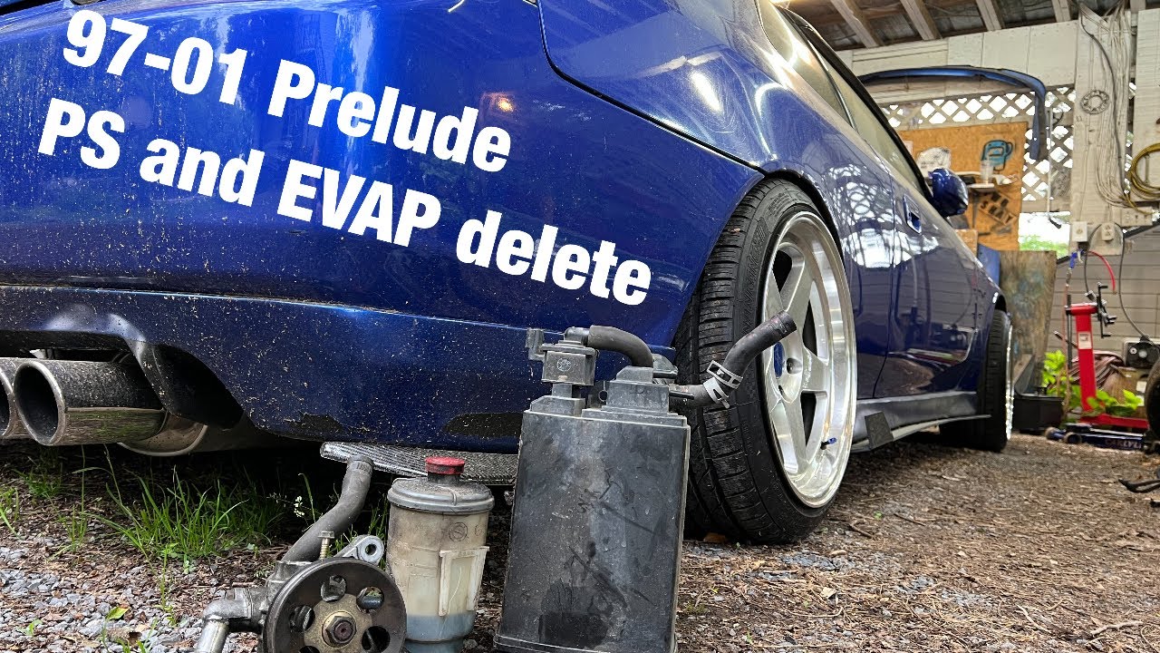Prelude EVAP and Power Steering delete!