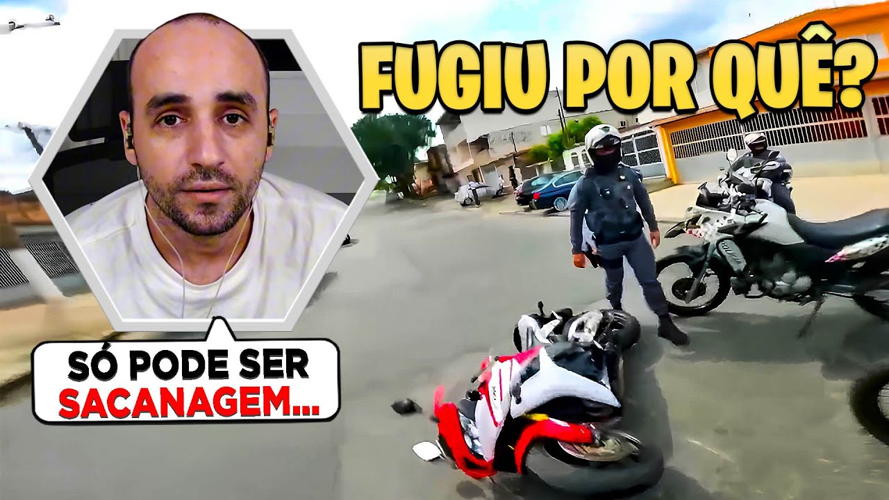 FUGIU PRA FAZER GRACINHA NA QUEBRADA - ENQUADROS DE MOTO (EP. 127)