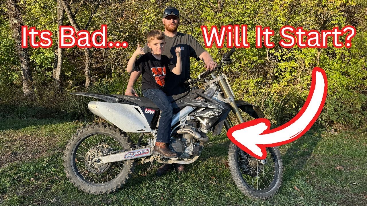 Will It Start CRF450 sitting for 8 Years!
