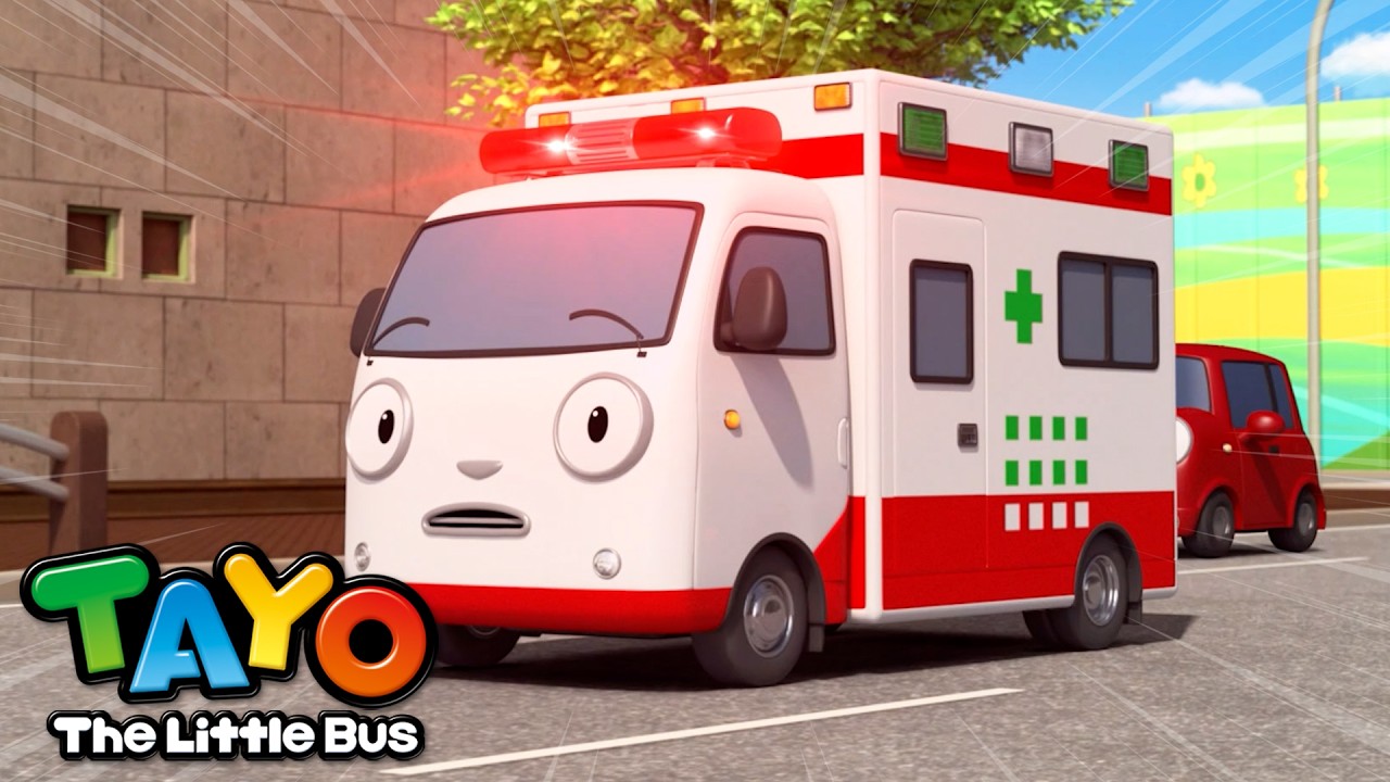 The Ambulance Rescue Team is here🚑🚨 | Tayo English Episodes | Tayo Cartoon | Best Episodes for Kids