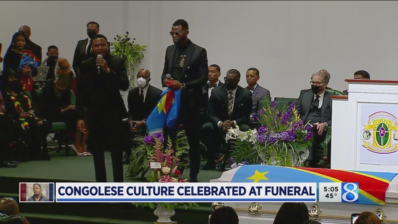Congolese culture celebrated at funeral
