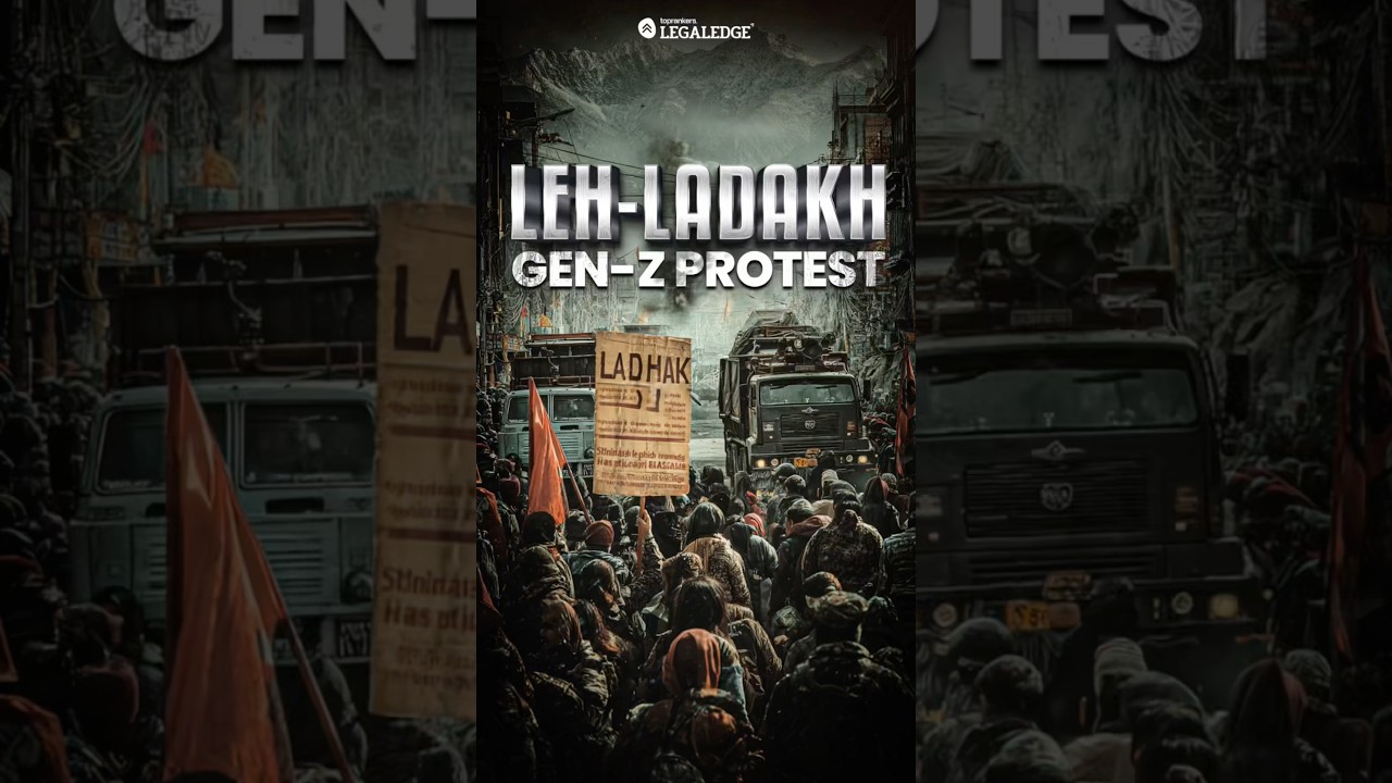 Ladakh Gen Z Protests #ladakh