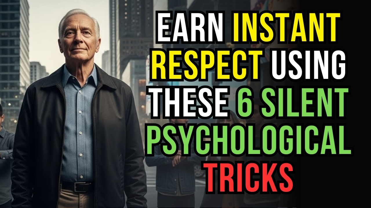 Earn Instant Respect Using These 6 Silent Psychological Tricks