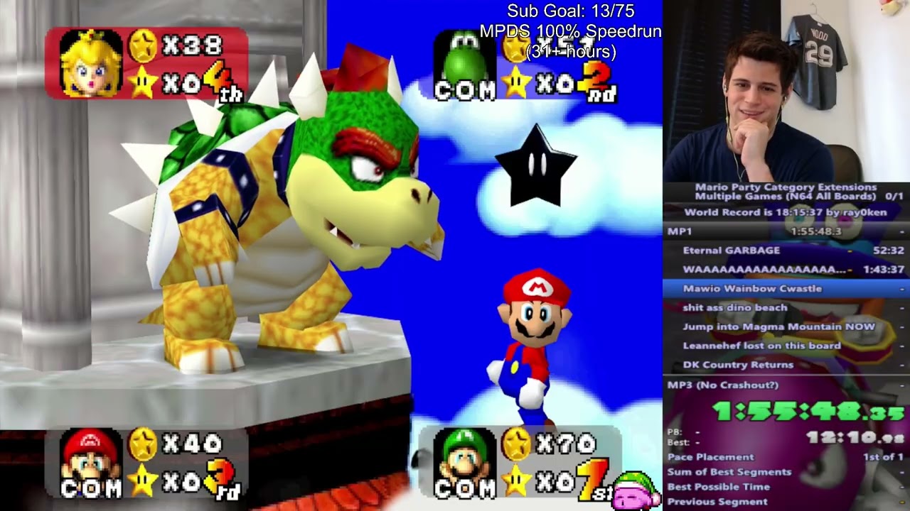 [WR] Mario Party Mario's Rainbow Castle - 36:12