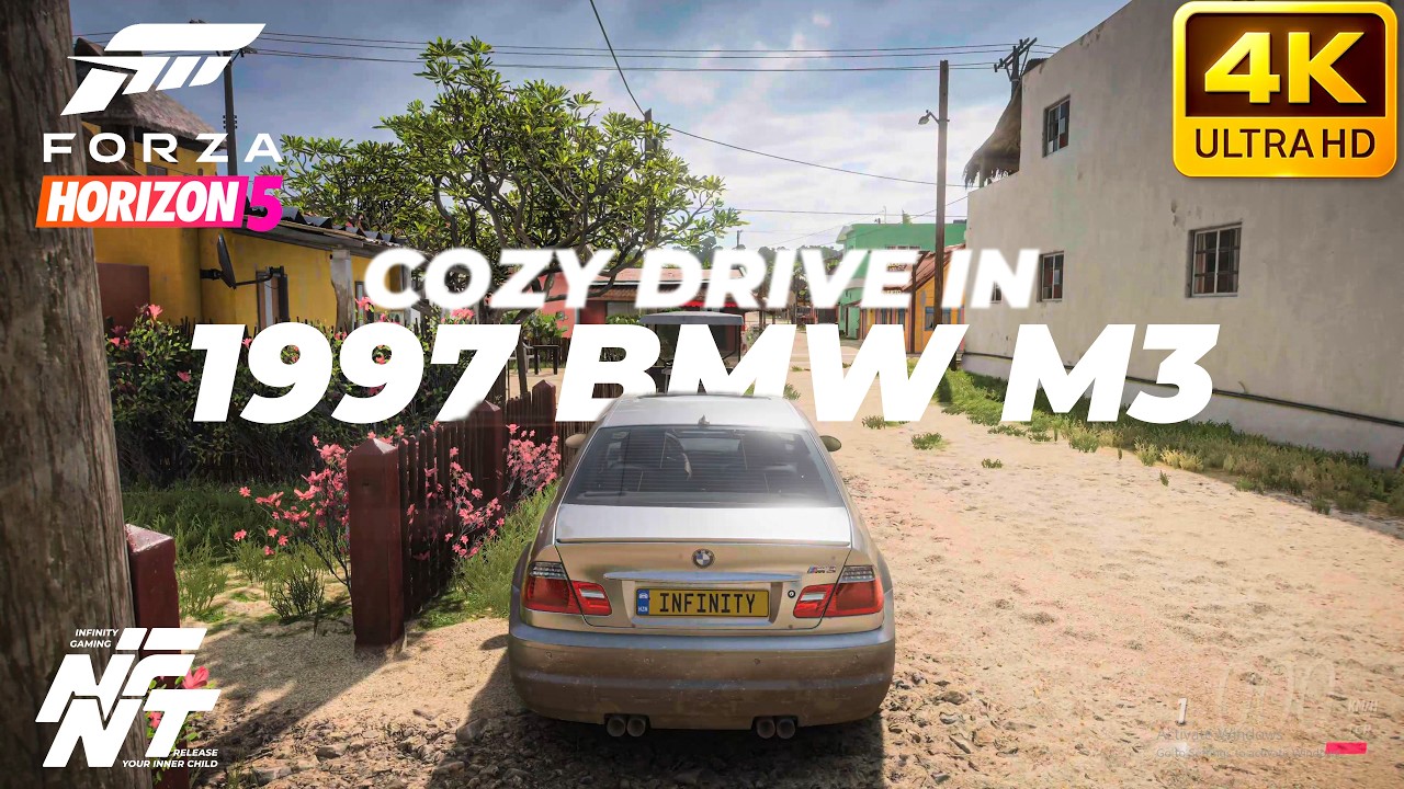 Relaxing Cozy Drive in 1997 BMW M3 | 4K 60FPS Gameplay | Forza Horizon 5