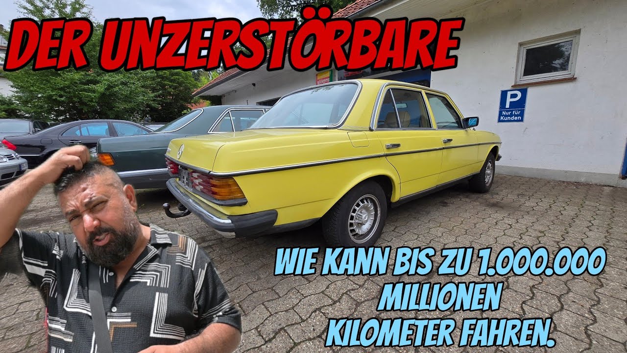 Hab mir ein W123 200D gekauft. Der Dauerläufer von Mercedes. 