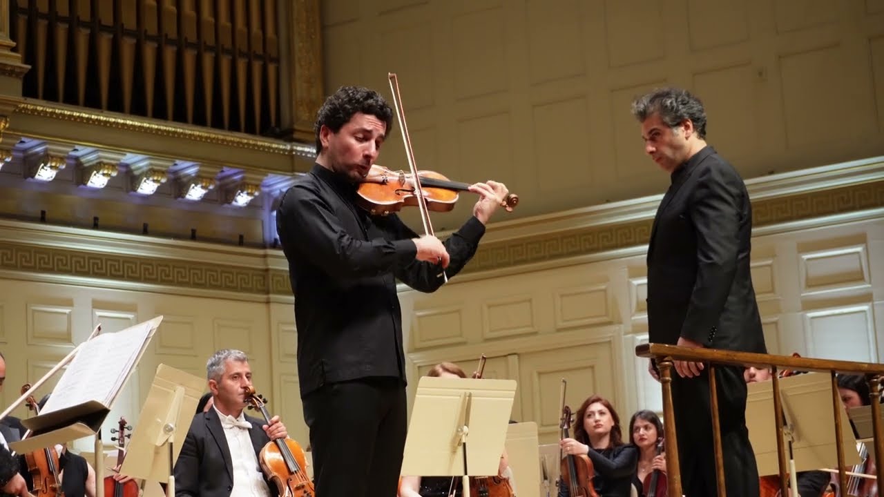 Aram Khachaturian🎻Violin Concerto in D Minor 1st mov. Allegro con fermezza 🎻solo Sergey Khachaturian