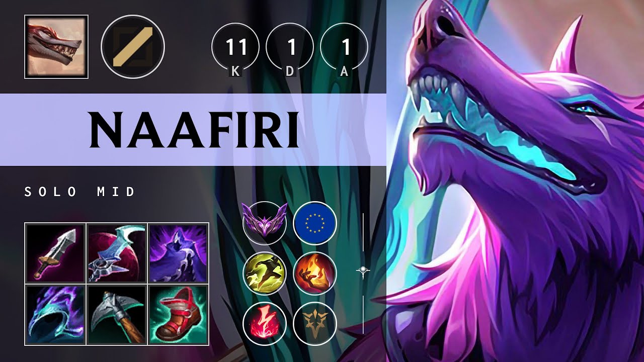 Naafiri Mid vs Fizz - EUW Master Patch 25.S1.2