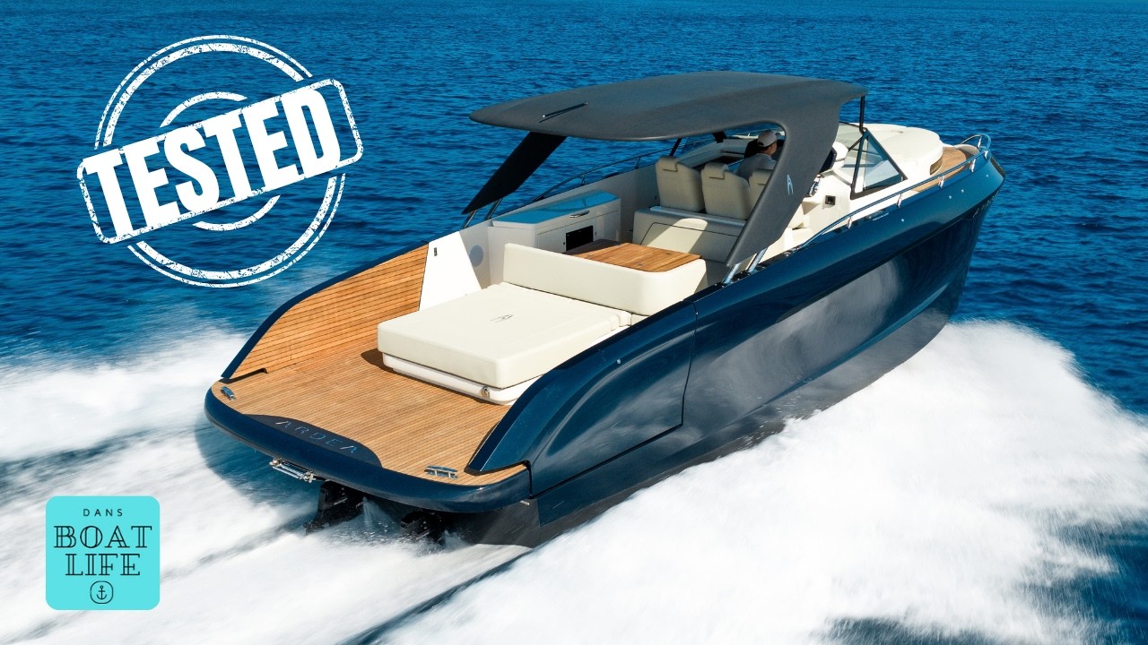 Ardea 36: Tested with twin Mercury V8's