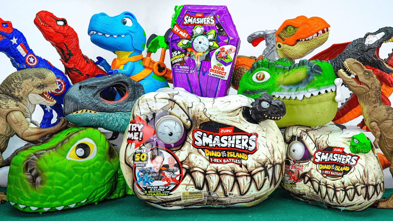 Dinosaurus Jurassic World Dominion: T-rex/ Brachiosaurus/ Skibidi/ Spider-Man/ KingKong/ KingGidorah