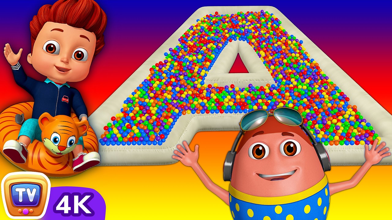 The ABC Song | Ball Pit Fun Show for Kids to Learn ALPHABETS | ChuChu TV Funzone 3D for Children