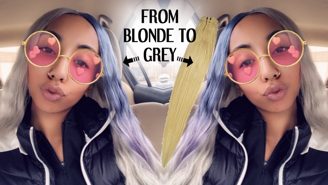 From Blonde to Grey Hair Color Tutorial | FT. 613 Blonde Beauty Supply Store Hair