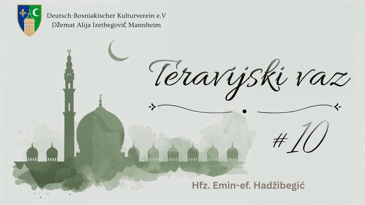 Teravijski vaz #10 - Hfz. Emin-ef. Hadžibegić