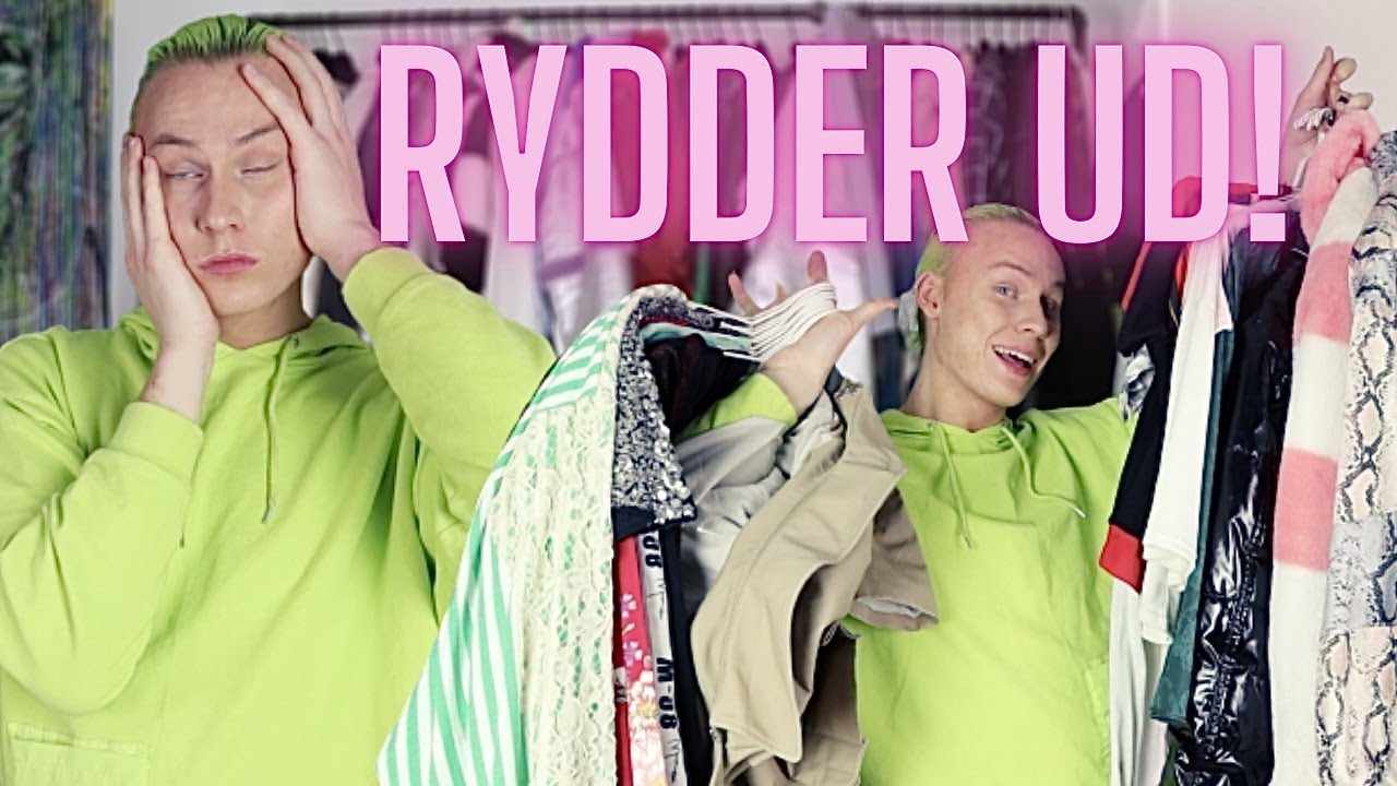 RYDDER UD I MIT TØJSTATIV! *forfærdeligt*