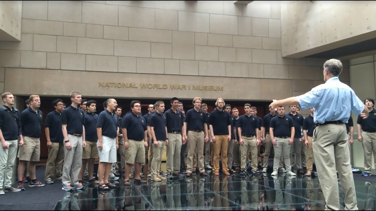 University of Notre Dame Glee Club Performs 