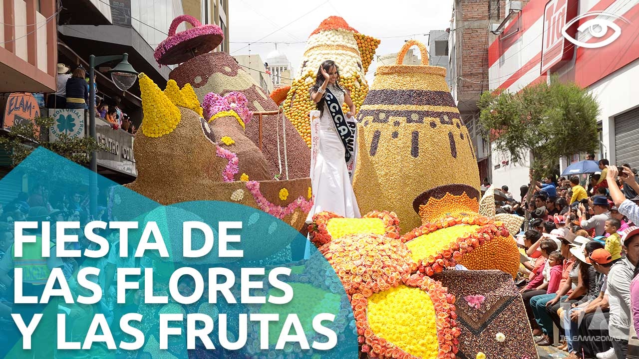 Fiesta de las flores y las frutas - Día a Día - Teleamazonas