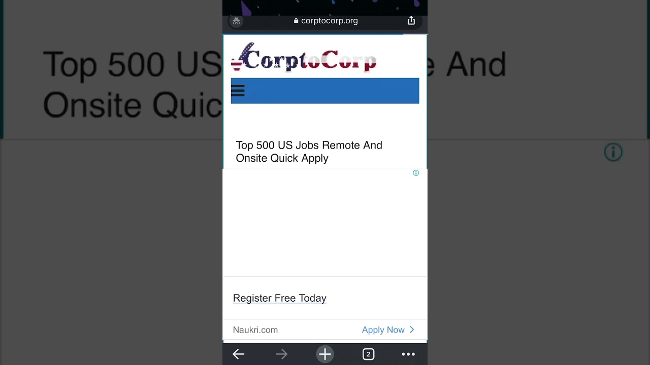 Don’t miss top 200 remote US JOBS to apply less than 5 seconds  