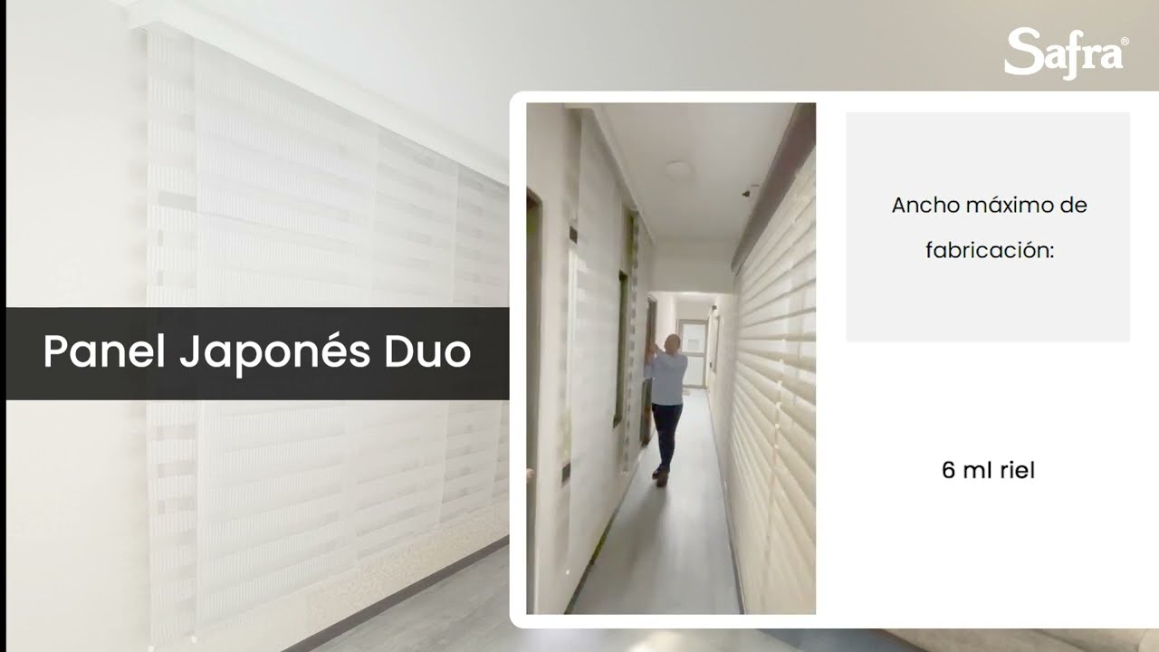 Panel Japonés Duo - Safra