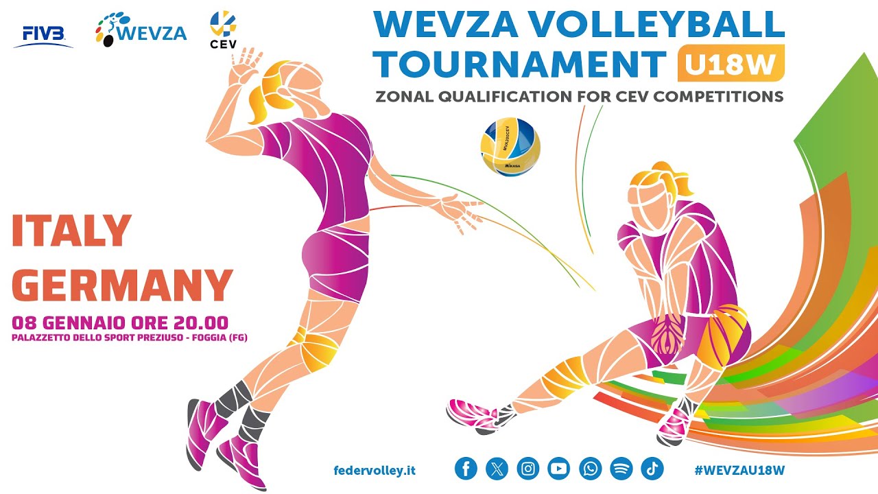 WEVZA U18W - ITALY vs GERMANY