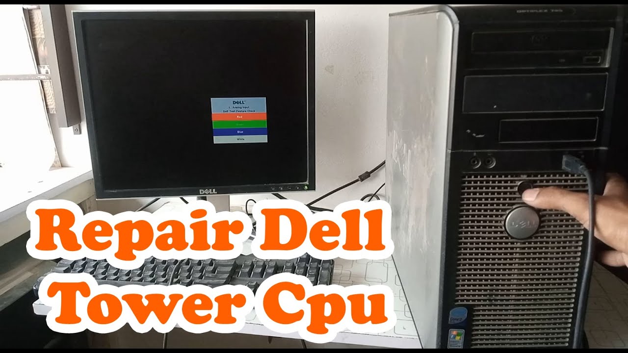 Dell Optiplex Tower Cpu Repair | No Display
