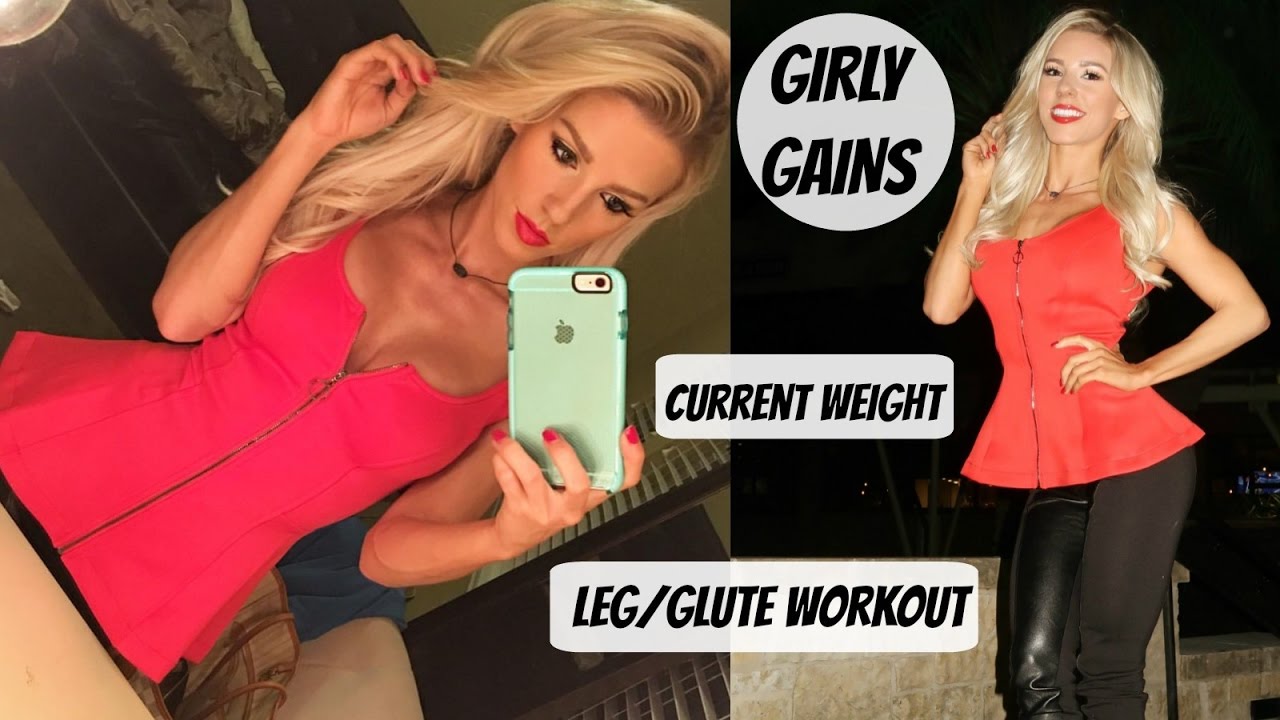Day in the life of a CEO | Current Weight | Glute Workout | Girly Gains