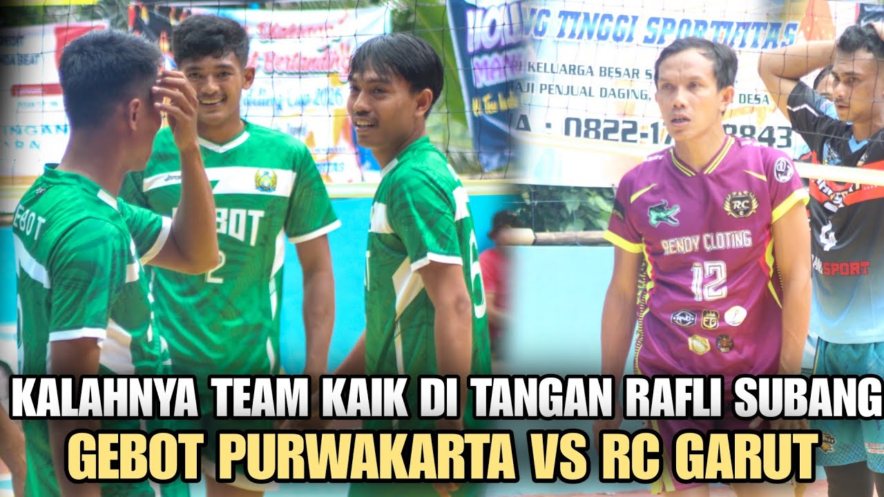 TEAM KAIK tumbang di tangan RAFLI SUBANG Cs II SAEI,KEND,DIDIN BAE,KEKEN VS ANGGA AU,GUSTI PP,FAZAR 