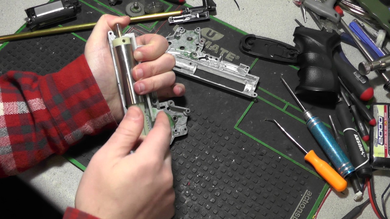 How to Test compression in airsoft gearboxes.