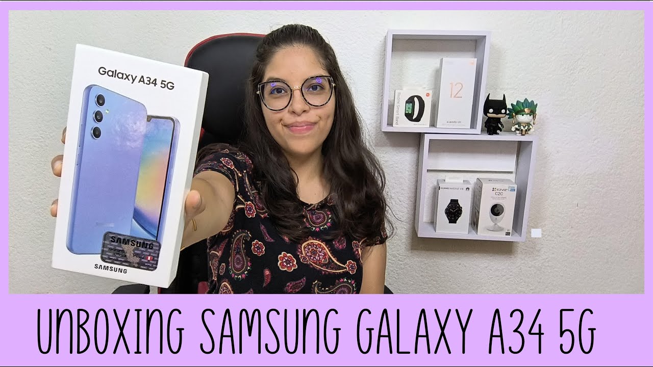 Unboxing Samsung Galaxy A34 5G