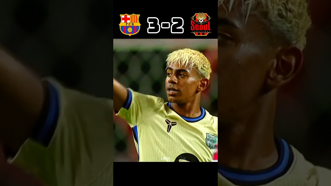 Barcelona vs Seoul FC 🤯🔥| Friendly Match 2025 