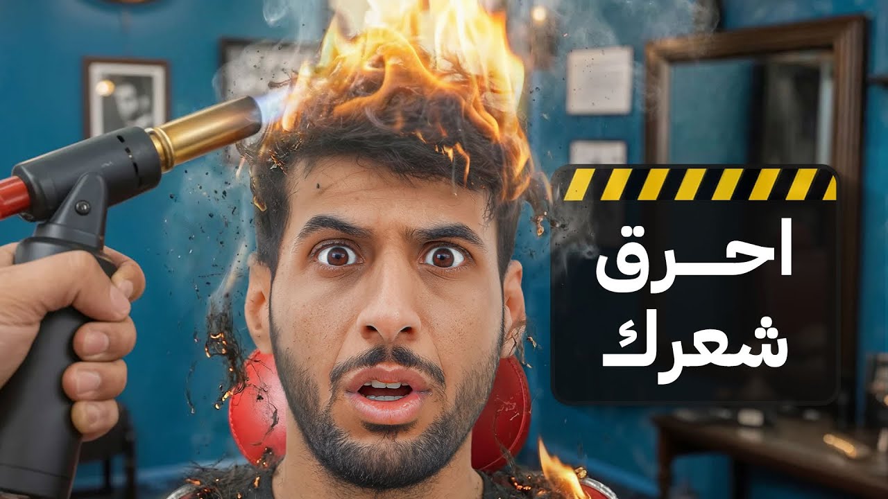 أي فكرة غبية تجيني راح اسويها (احرق شعرك 😨!!)