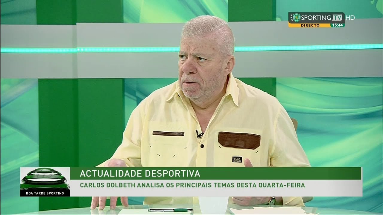 Carlos Dolbeth Analisa a Atualidade Desportiva - Sporting TV - 20 Junho 2018