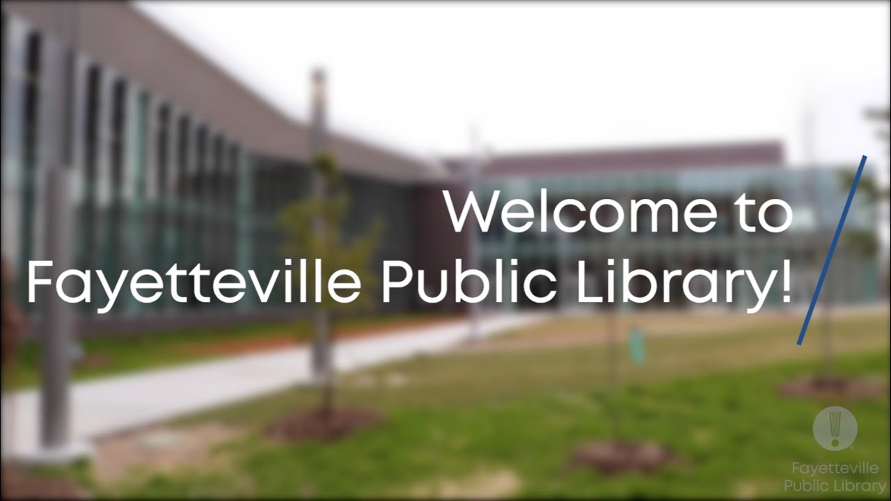 Welcome to Fayetteville Public Library at Blair Library