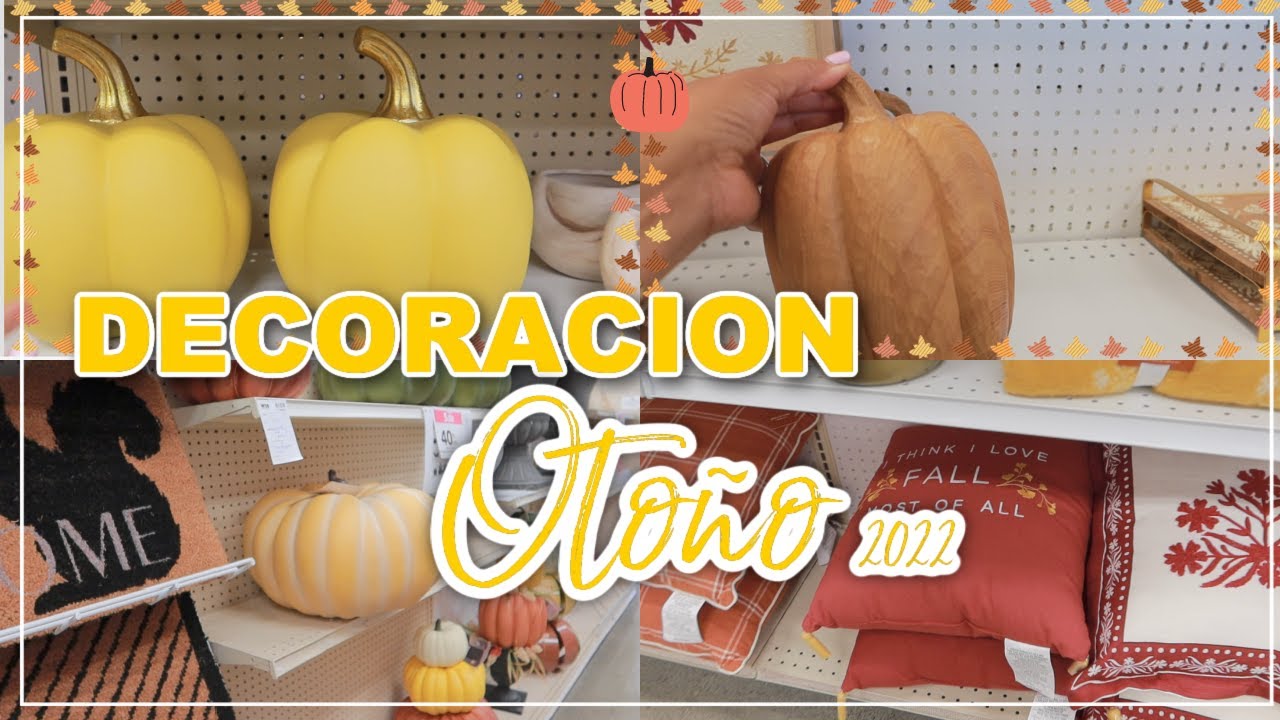 DECORACION PARA ESTE OTOÑO | RECORRIDO POR LA TIENDA JOANN'S DECORACIONES MUY DIFERENTES
